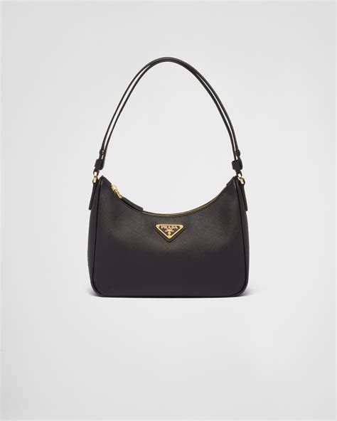 Sybille leather mini bag Prada Black in Leather 